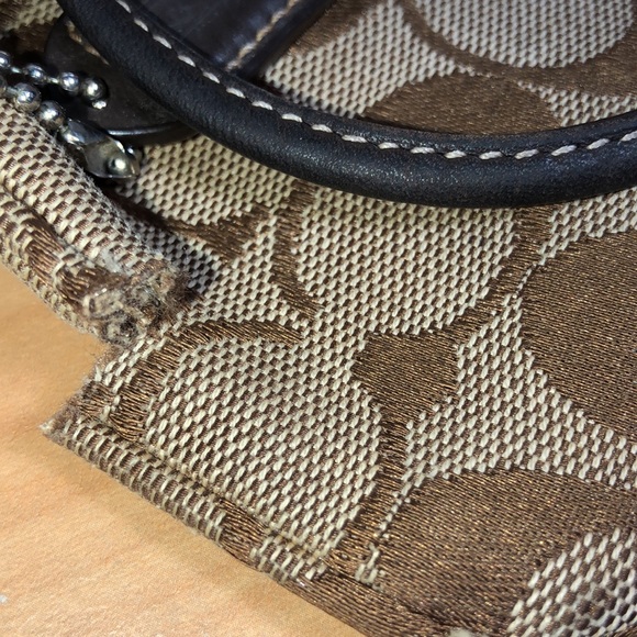 COACH Signature Wristlet - Picture 4 of 6